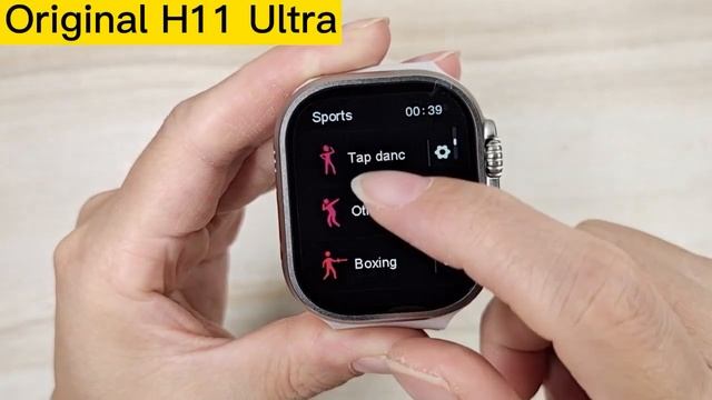 Original H11 Ultra 8 Smart Watch 1:1 Real Screw 49mm IWO Series 8 NFC Bluetooth Call Siri Smartwatc смотреть онлайн