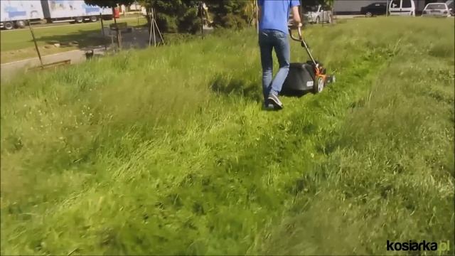 Oleo-Mac GV53 TK Allroad 4 kosi wysoką trawę 60 cm !!! смотреть онлайн