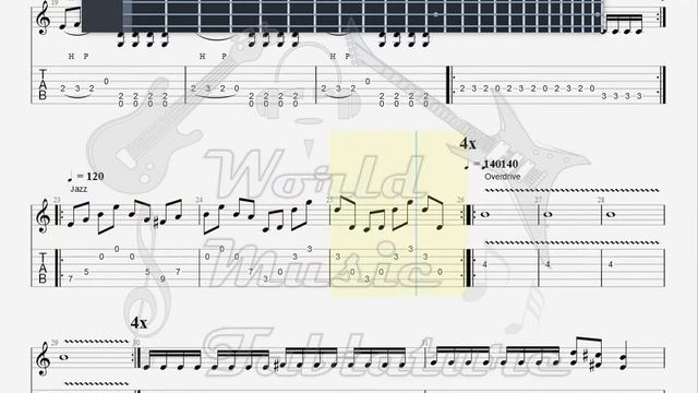 From Autumn to Ashes Cherry Kiss GUITAR TAB смотреть онлайн