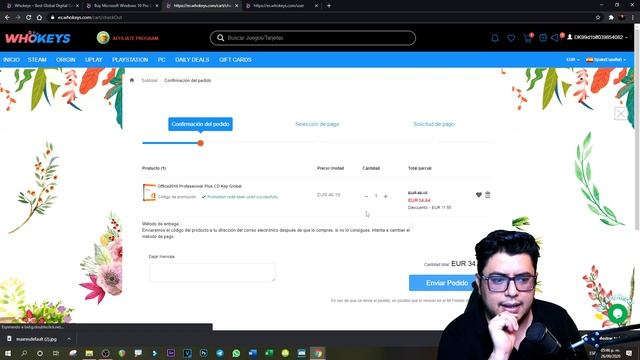 Cómo obtener la CLAVE OEM de Windows 10 PRO de 13 USD y activarla desde WHOkeys.com смотреть онлайн
