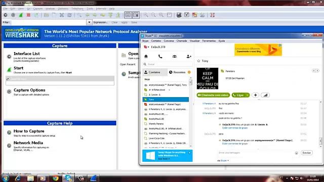 Como pegar ip do skype pelo Wireshark смотреть онлайн
