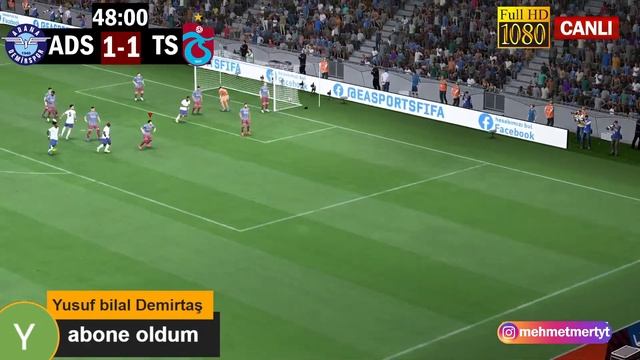 TRABZONSPOR ADANA DEMİRSPOR MAÇI CANLI İZLE смотреть онлайн