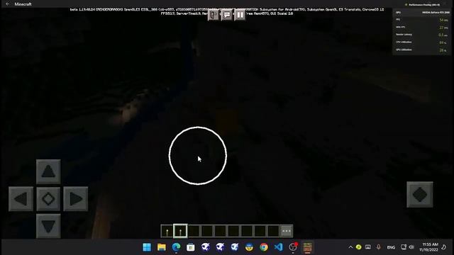 Minecraft - i3 + RTX 2060 6GB - Minecraft Android on Windows subsystem for Android (WSA) смотреть онлайн