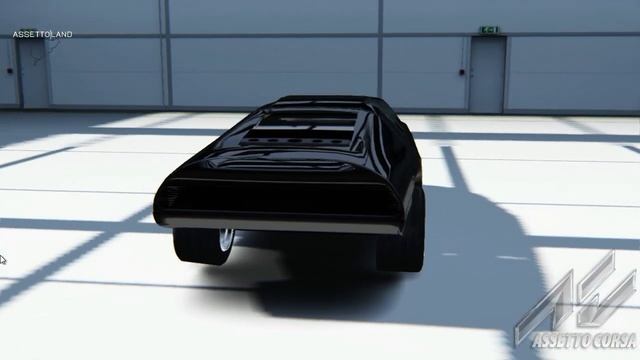 アセットコルサ　黒いターボ車　製作途中　Turbo Interceptor In the middle of production assetto corsa смотреть онлайн