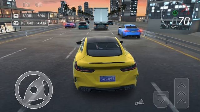 CAR GAMES 🚘 Traffic Racer Pro #136 - Car Driving Games - Android Gameplay смотреть онлайн