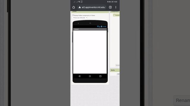 MIT APP INVENTOR Using Smartphone
