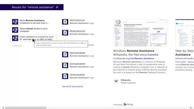 Windows Remote Assistance 8.1 смотреть онлайн