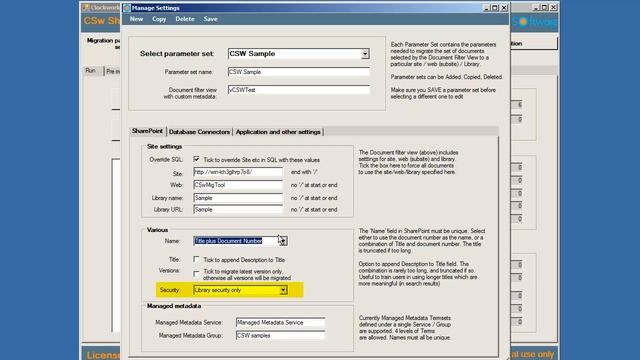CSw SharePoint Migration Tool - Setting up (2 of 2) смотреть онлайн