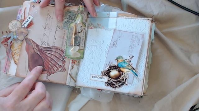 File folder junk journal, 'What's on my desk #6', SOLD смотреть онлайн