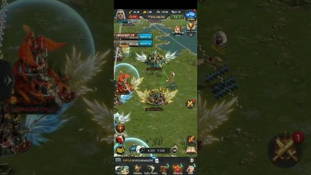 Rise Of The Kings Overload War Kingdom Vs Kingdom Smooth Gameplay Android Bilzee Gaming Must Watch смотреть онлайн