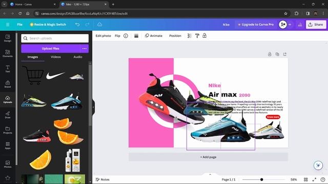Nike Air max 2090 poster design | #niks graphic смотреть онлайн