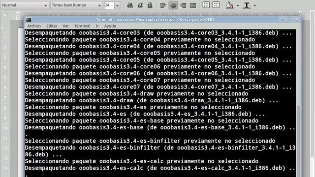 Descargar e Instalar OpenOffice - Español en Linux Xubuntu 12.04 смотреть онлайн