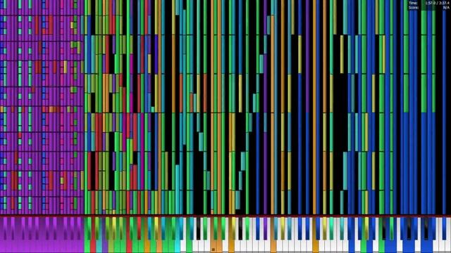 [Black MIDI/SEVERE AUDIO ISSUES] Piano From Above - Bad Apple!! 7.67 million notes ~ TSMB2 & TFPA78 смотреть онлайн