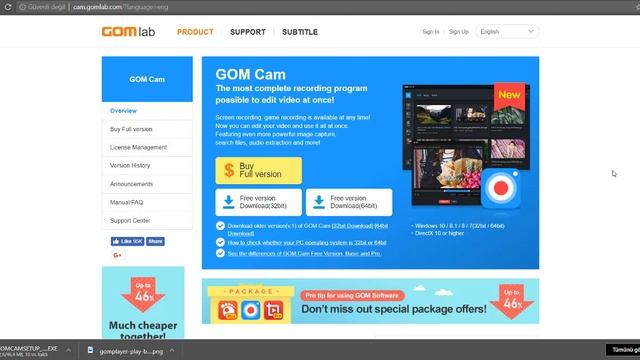 How to Download and Install GOM Cam смотреть онлайн