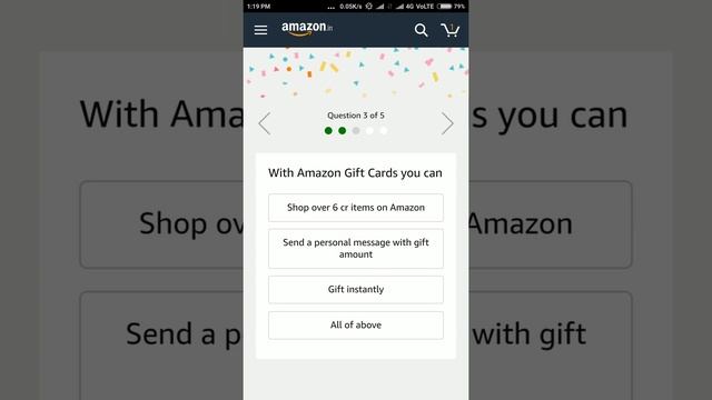 WIN AMAZON GIFT CARD WORTH 100000(ALL ANSWER) смотреть онлайн