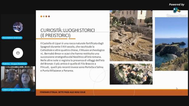 Itinerari d'Italia: tour virtuale delle Eolie смотреть онлайн