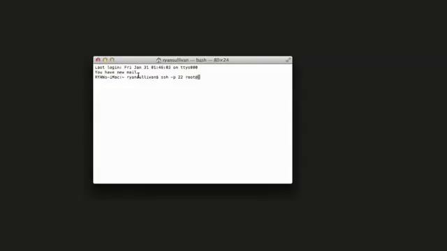 Using Terminal on Mac to Connect to Your Server via SSH смотреть онлайн