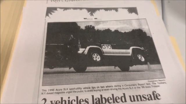 Framing Some Vintage Acura Dealership Newspaper Ads смотреть онлайн