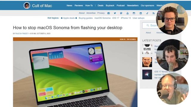 macOS Sonoma New Desktop Feature смотреть онлайн