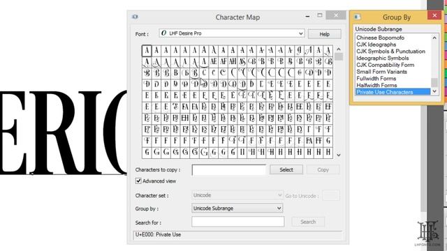 Accessing the character variations for LHF Desire with Windows Character Map смотреть онлайн