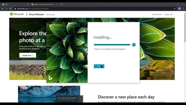 Get Bing Wallpapers on Windows 10 смотреть онлайн