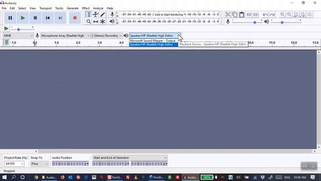 Audacity - record system audio смотреть онлайн