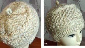 #Теплая шапка спицами#Вязать легко#МК Виктории Плантовой#2024#