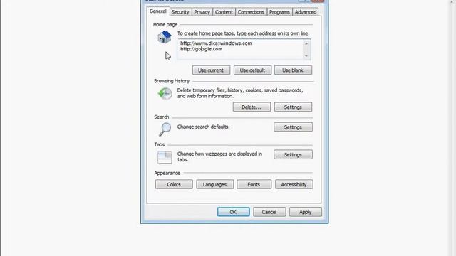 Como abrir em simultaneo varias homepages no Internet Explorer 7 смотреть онлайн