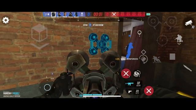 PLAYING THROUGH MASTER RANK CHAOS IN R6 MOBILE! смотреть онлайн