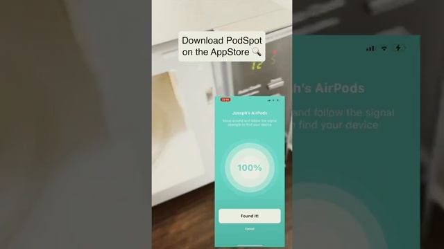 How to find your lost AirPods #podspot #loganpaul #wwe #findmydevice #wwe #wrestlemania смотреть онлайн
