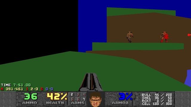 [TAS] DIY Map 32 "Flower Garden" UV MAX [DOOM II] смотреть онлайн