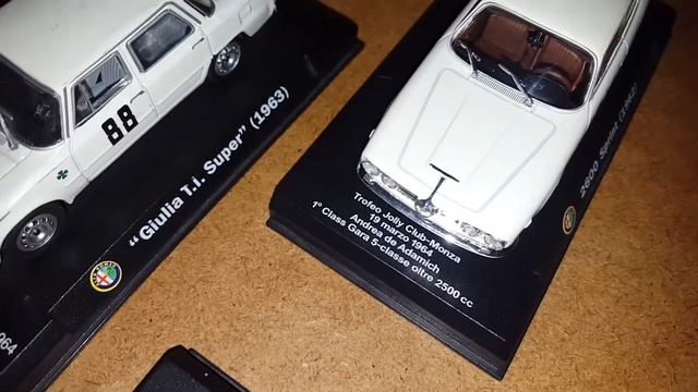 1:43 collection cars ALFA ROMEO RALLY MUSEUM 1950-1970 смотреть онлайн