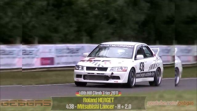 Mitsubishi Lancer - Roland HERGET - HILL CLIMB - 2011 - Trier смотреть онлайн