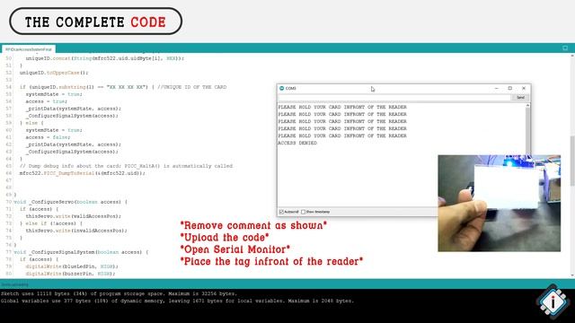 RFID - ACCESS CONTROL SYSTEM смотреть онлайн