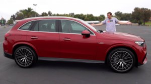Mercedes-AMG GLC43 2024 года, это маленький люксовый и очень мощный кроссовер
