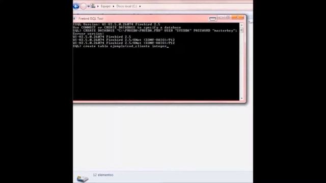 Instalacion y Creacion de base de Datos en FIREBIRD смотреть онлайн