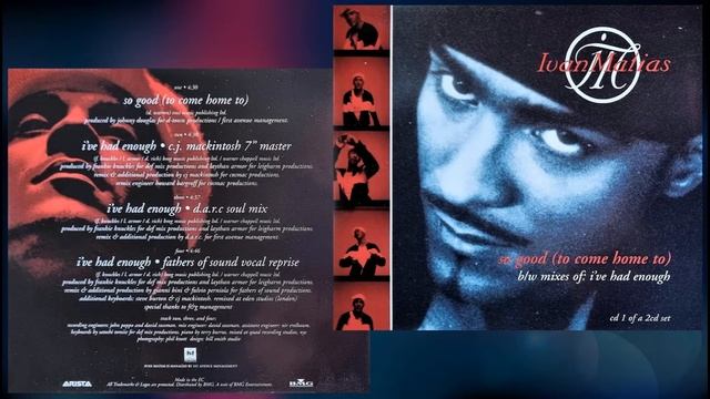 Ivan Matias - I've Had Enough (D.A.R.C. Soul Mix) (1995) HQ uptempo R&B/Soul (Pro. Frankie Knuckles смотреть онлайн