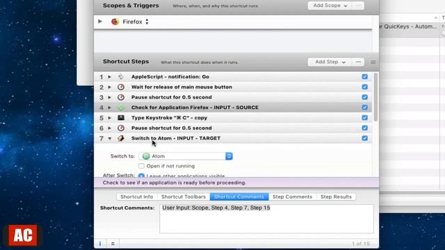 QuicKeys - Automatically Copy Selected Text on Mac смотреть онлайн