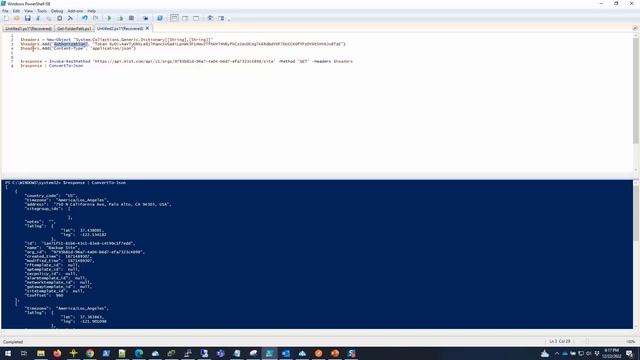 Retrieving Mist Organization Sites data using Windows PowerShell & REST API смотреть онлайн