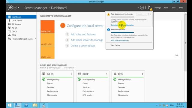 How to install dhcp server in windows server 2012 r2[PART 4] смотреть онлайн