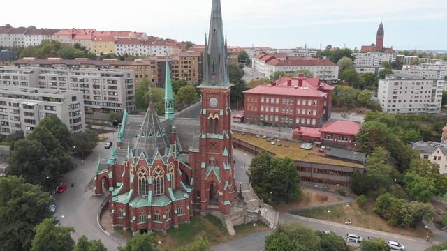 Oscar Fredriks kyrka 4K смотреть онлайн