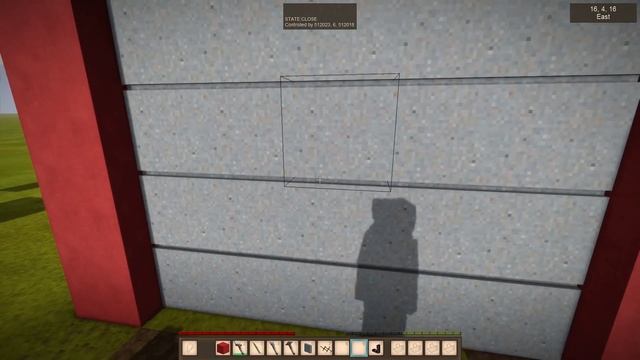 Chiseled Door update for Vintage Story - big roll up door test! смотреть онлайн