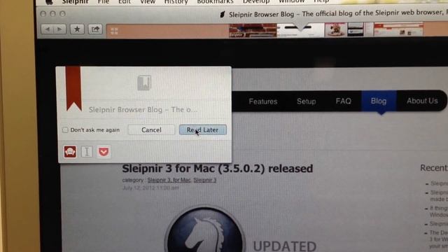 Sleipnir 3 for Mac (3.5) смотреть онлайн