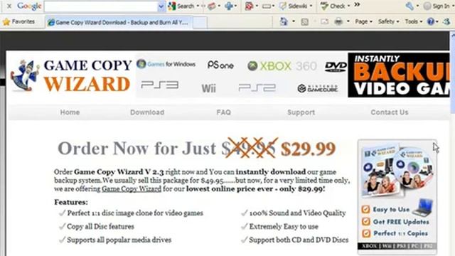 Game Copy Wizard Review Burn all kind of cd's.webm смотреть онлайн
