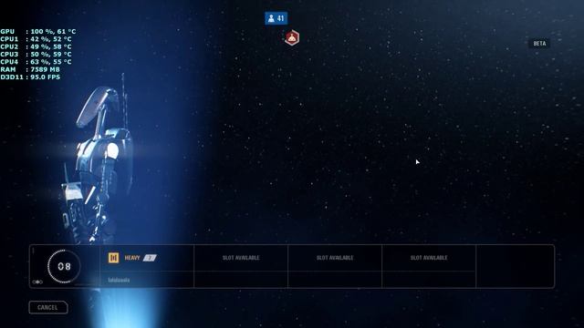 Star Wars Battlefront 2 BETA GTX 970 | 1080p | FRAME-RATE TEST смотреть онлайн