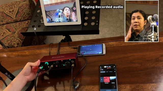 Focusrite Audio Interface plus BandLab for Recording Set up with Android devices смотреть онлайн