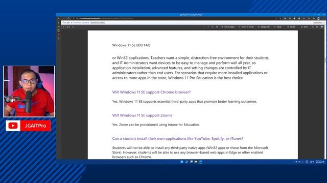Windows 11 SE NUEVA edición para Educación смотреть онлайн