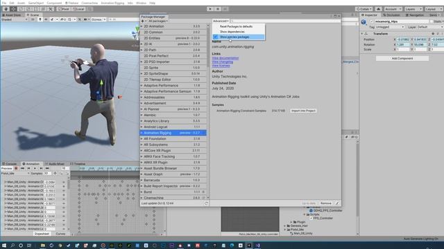 41 -Install Animation Rigging смотреть онлайн