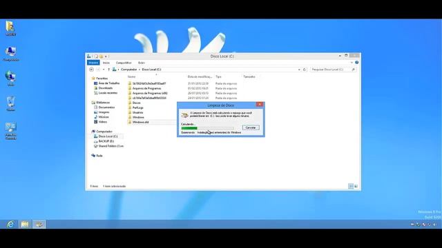 Windows 8 - Limpando a pasta Windows.old смотреть онлайн