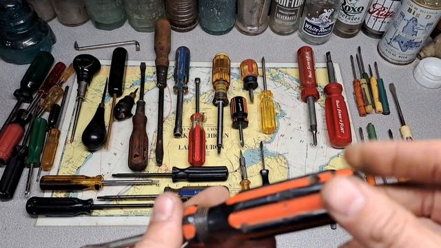 Tool Haul #47 Screwdrivers Galore!!! Mac Craftsman KD Stanley Standard Oil Advertising смотреть онлайн